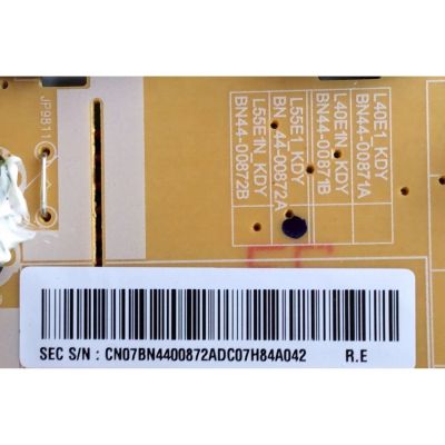 FUENTE SAMSUNG BN44-00872A / SUSTITUTA BN44-00872C / UN55k6500 / UE55K5600 / UE55K5500 / UE49K6550 / UE49K6000 / UE55K5502 / UE55K5589 / UE55K5582 / UE55K5580 / UE55K5579 / UE55K5572 / UE55K5570 / UE55K5515 / UE55K5510 / UE55K5505 / UE49K6000 / UE49K5672  - Imagen 2